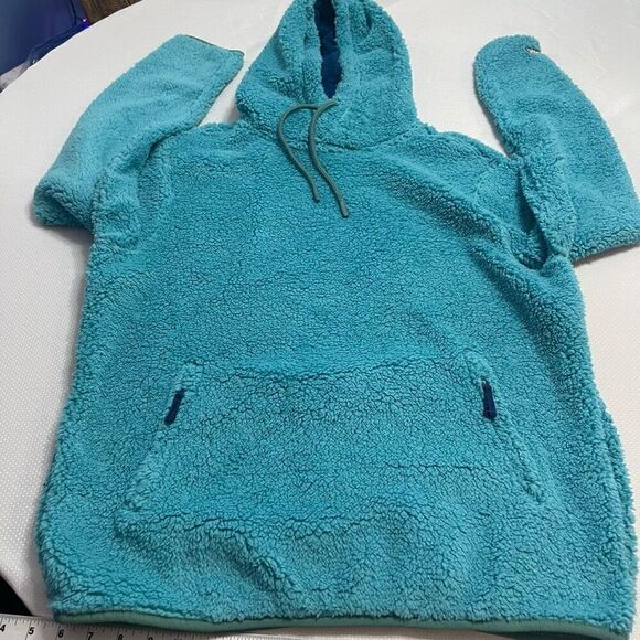 Chubbies Blue Fleece Hoodie Sweatshirt Size Large - Picture 7 of 9